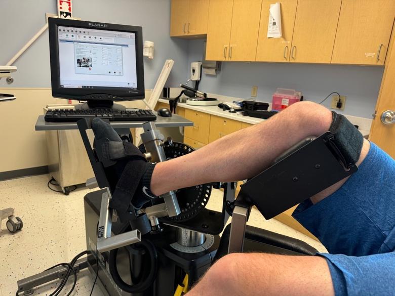 Isokinetic testing